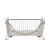 Import Custom Size Metal Iron Wire Laundry Fruit Vegetable Storage Stackable Basket With Handle from China