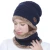 Import Customised Logo High Quality Unisex Winter Cap Warm Wool Lining Knitted Hat 2-Pieces Set Beanie and Scarf for Mens and Women from China