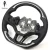 Import Customize auto parts car alcantara racing wheel convertible led carbon fiber steering wheel pc for Peugeot 308s from China