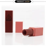 customized empty square matte lipstick tube for cosmetic packaging