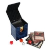 Customized HENWEI Advanced PU Leather Deck Box and Storage Box for Board Game