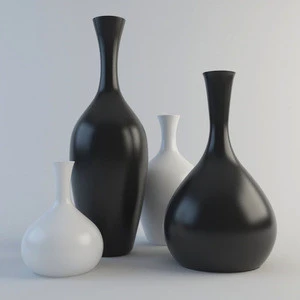 Customized Indoor Decorative Resin Vases