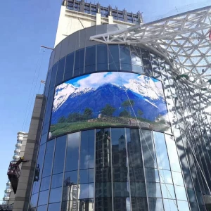 Customized Screen Dimension And Outdoor Usage P10 Full Color LED Display For Video Show