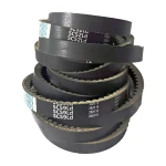 Customized v-belts drive toothed rubber belts for Kubota DC70 combine harvester