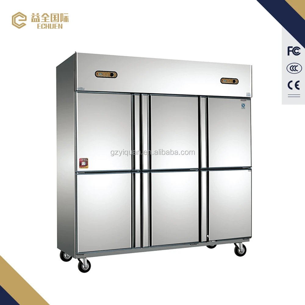 D1.6L6 commercial deep frezer cabinet kitchen equipments cooler refrigerator