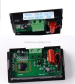 D85-120 single three phase voltage meter blue backlight AC 80-500V LCD voltage panel meter