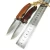 Import Damascus Steel Pocket Folding Knives Wood Handle Mini Utility EDC Tool Knife from China
