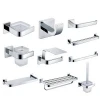 Decorative bathroom accessories wall hooks stainless steel clothes hanger coat robe hook
