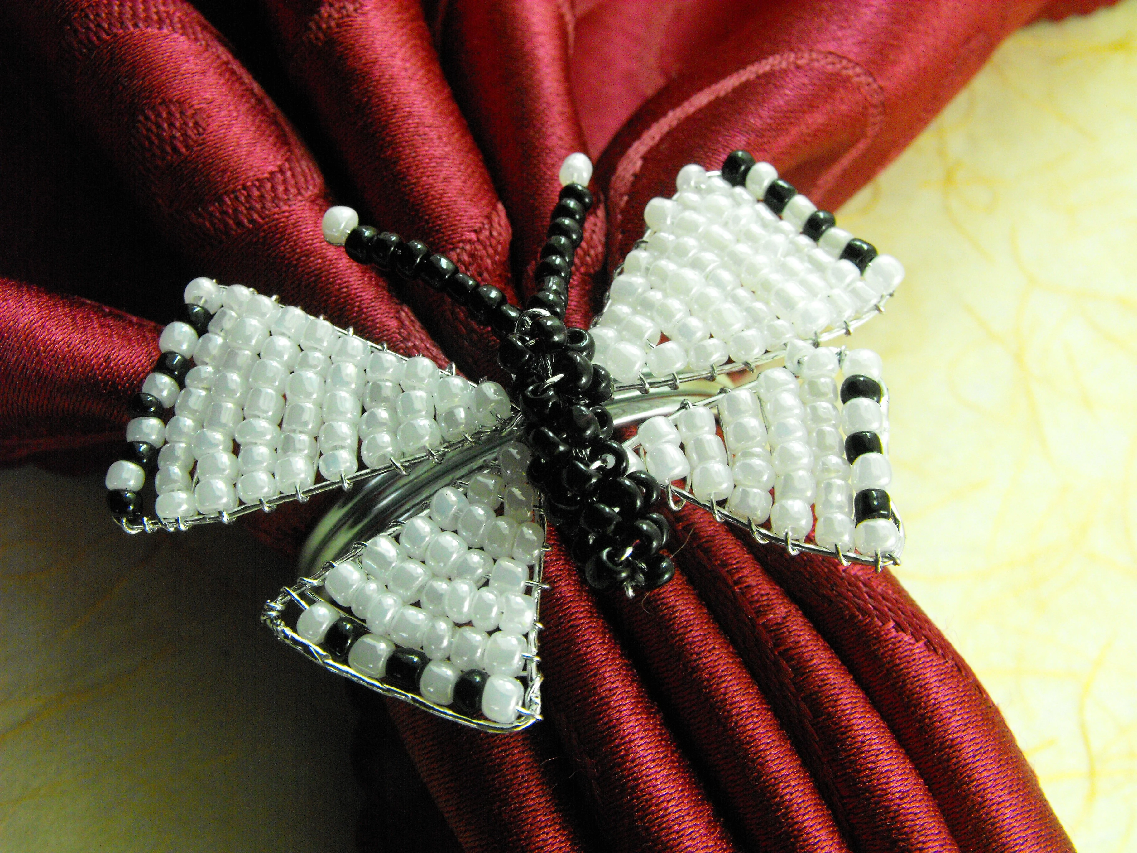 decorative cloth flowers napkin ring wedding napkin holderqn13061939