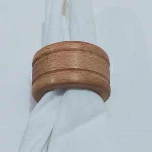 Decorative Superior Quality Wood Napkin Rings