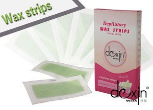 Depilatory Cold Wax Strips