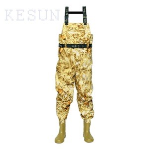 Different colors and OEM neoprene fishing waders
