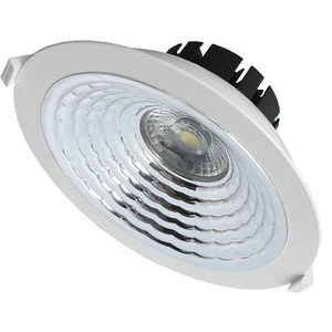 Dimmable 4 inch 12W 1200lm led downlight fixtures special gradient reflector very even lighting source LED downlight
