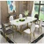 Import Dining Room Furniture Luxury Marble Modern Dinning Table Set 6 Chairs from China