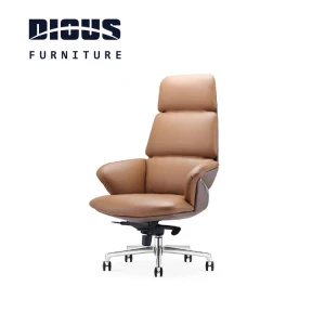 Dious comfortable modern white office chair ergonomic parts armrest