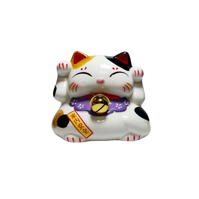 Direct Factory Wholesale Porcelain Custom Lucky Cat Decorations for Tabletop