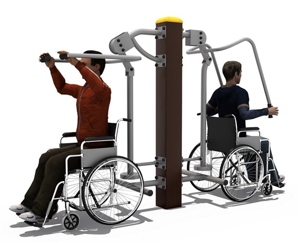 Disabled Outdoor Equipment Fitness Rehabilitation Exercise