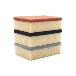 Dishwashing sponge cleaning cloth cleaning brush double side magic scrubbing pot brush bowl sponge kitchen sponge