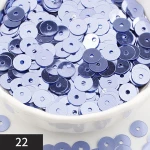 DIY garment accessories PVC  bottom sequins circle shape round hole decorative sequins  for clothing