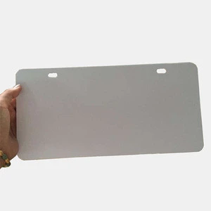 DIY Personalized Custom Aluminum Sublimation Blank License plate