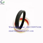 DN100 Polyurethane natural rubber Black rubber concrete pump rubber gasket