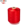 Dope dyed S+Z 100% polyester dty 150d/48f yarn