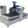 Double Carousel design 9kw air cooling spindle atc woodworking cnc router machine for sale