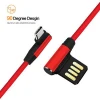 Double Elbow Fast Charger USB Data Cable For iphone x 8 7 6