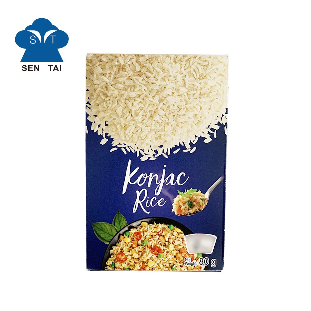 Dry konjac foods shirataki white rice instant dried konjac rice