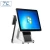 Import Dual all in one pos counter with 15 inch display and thermal printer from China