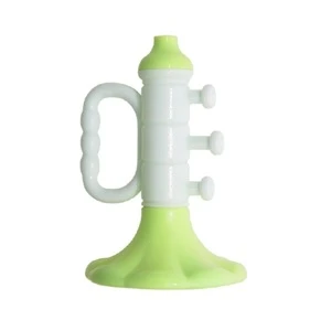 Eco-friendly Baby Toy Rattle Trumpet made from cornstarch