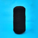 Eco-friendly black 26s viscose with polyester blended bamboo yarn for knitting