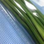 Eco-friendly fresh vegetable fruit packaging anti-fog BOPP bag with adhesive tape