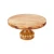Import Eco Friendly wood cake stand food safe fancy 2021 hot selling handcrafted dessert platter cupcake display round platform from India