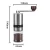 Import Ecocoffee Classical Manual Coffee and spice  bean gear big Grinder Ceramic Core Kitchen Mill Espresso Coffee Maker and machine from China