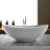 Import Economic Cost Artificial Stone Acrylic Free Standing Bath Tub from China