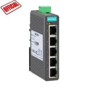 EDS-205 Series MOXA Ethernet switch with  5 port entry-level unmanaged Ethernet switches CHINA ORIGINAL OFFICIAL AGENT