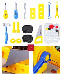 Buy Educational Plastic Kids Toy Mechanic Tool Box Set For Pretend Play ...