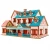 Import Educational wooden toy 3d jigsaw larg house puzzle from China