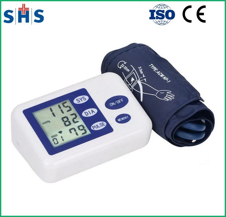 Electric digital arm blood pressure test BP monitor BP meter