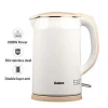 Electric kettle 304 stainless steel kettle double layer anti scalding all steel seamless kettle