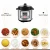 Import Electric Pressure Cooker 5L Instant Function Pot 900W  Electric High Pressure Multi Cooker 0~70kpa from China