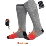 Electric rechargeable Battery Heated Thermal ski Socks Sports Socks