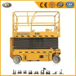 Electric Scissor Lifts Reaches to 10m, Aerial Working Platform