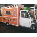 Electric tricycle with Food Carts