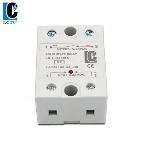 Electrical Equipment DC Control AC SSR Relay Single Phase Solid State Relay 50A