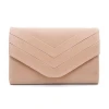 Elegent envelope shape Suede Clutch Crossbody Shoulder  Evening  Bag for Party
