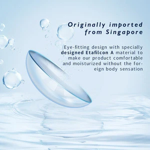Elliecoo soft clear power contact lenses monthly free shipping