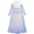 Import Elsa Movie 2 Ending Costume for Kids Snow Queen Cosplay Dress Girls White Version Princess Elsa Party Carnival Halloween Costume from China