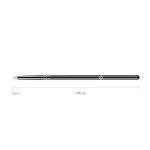 ENERGY S13 Eyeliner Brush High Quality Professional Eyeliner Brushes Cosmetic Eye Brushes Detail Applicator Black Chrome